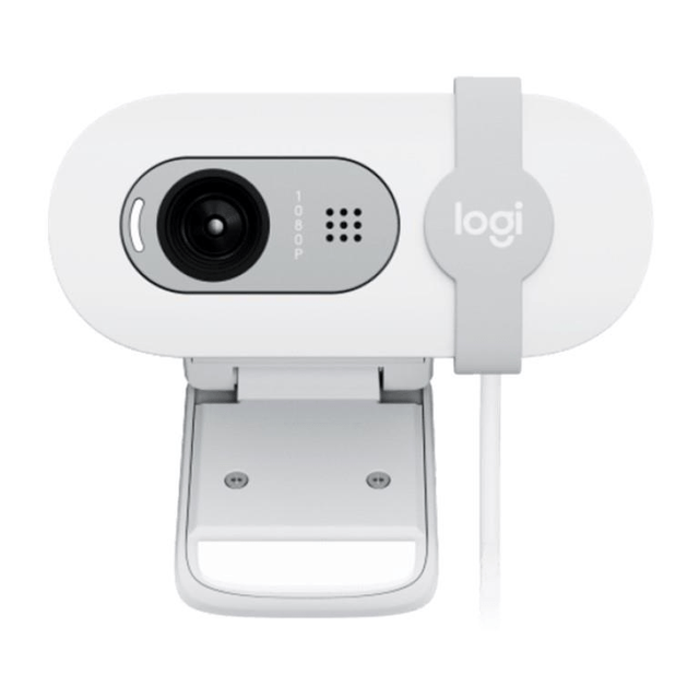 Logitech  Brio 100 Full HD Webcam - Off-white | dynacor.co.za
