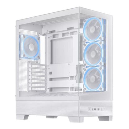 Asus A31 PLUS Mid Tower ATX Chassis - White | dynacor.co.za