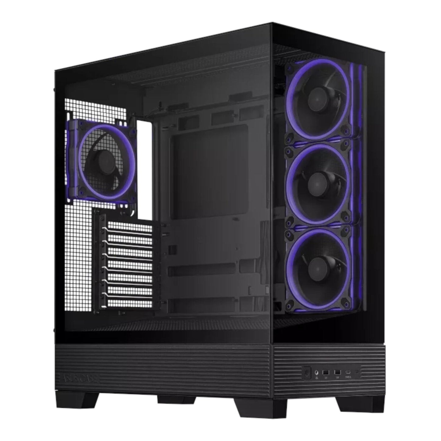 Asus A31 PLUS Mid Tower ATX Chassis - Black | dynacor.co.za