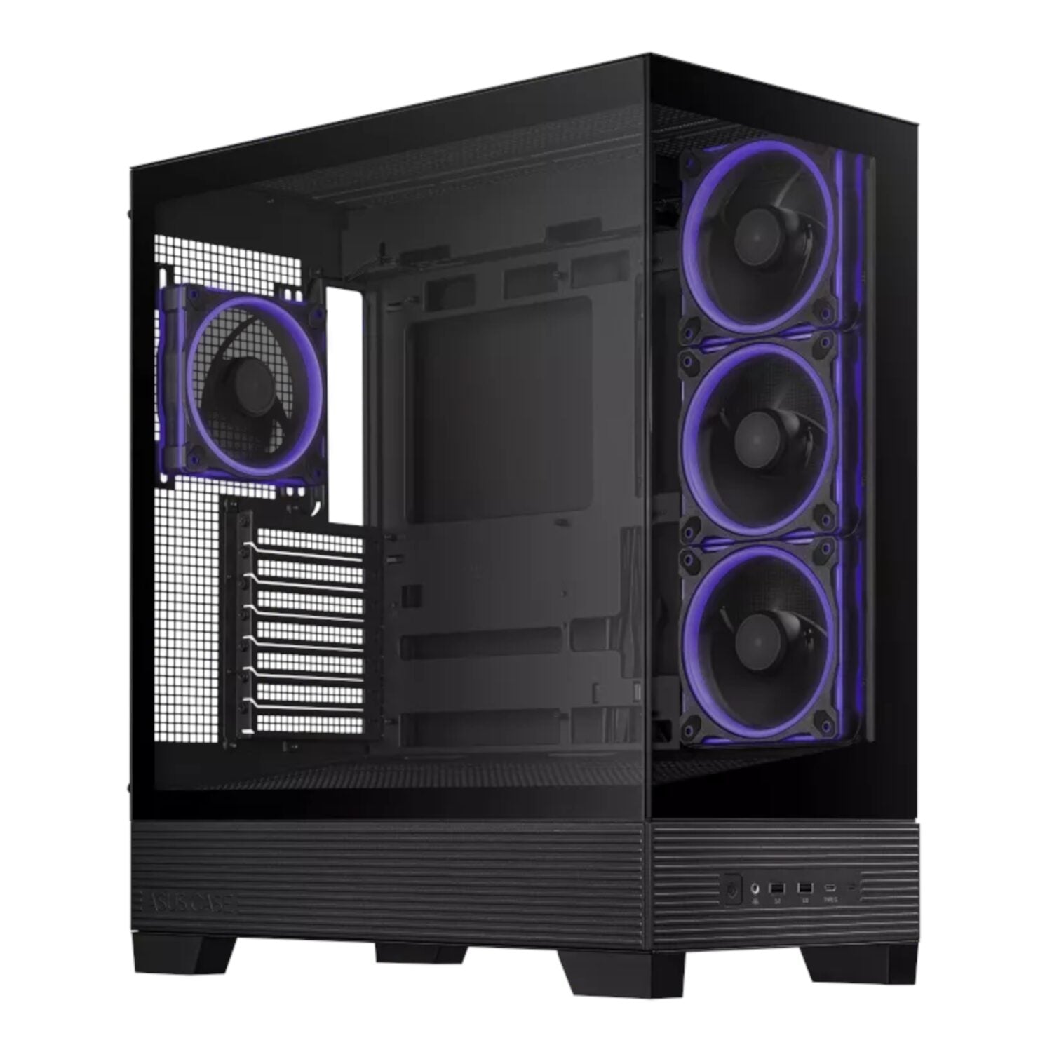 Asus A31 PLUS Mid Tower ATX Chassis - Black | dynacor.co.za