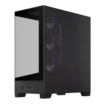 Asus A31 PLUS Mid Tower ATX Chassis - Black | dynacor.co.za