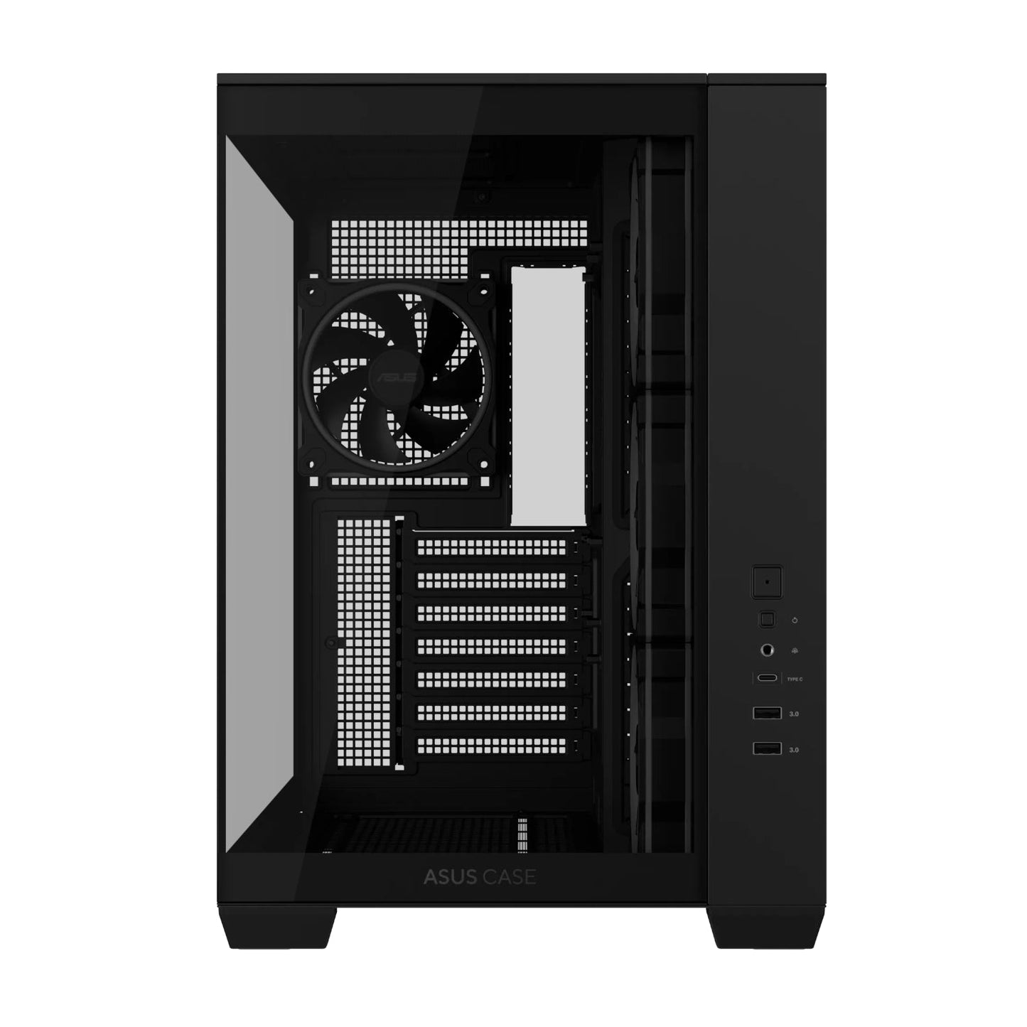 Asus A32 PLUS ARGB ATX Gaming Chassis – Black | dynacor.co.za