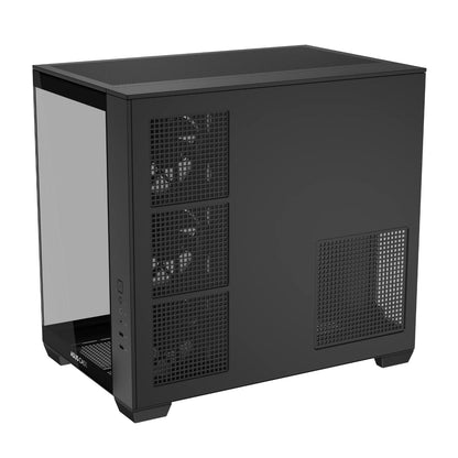 Asus A32 PLUS ARGB ATX Gaming Chassis – Black | dynacor.co.za