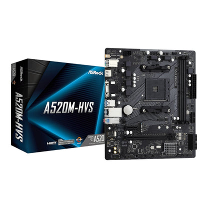 ASRock A520M-HVS AMD AM4 M-ATX Motherboard | dynacor.co.za