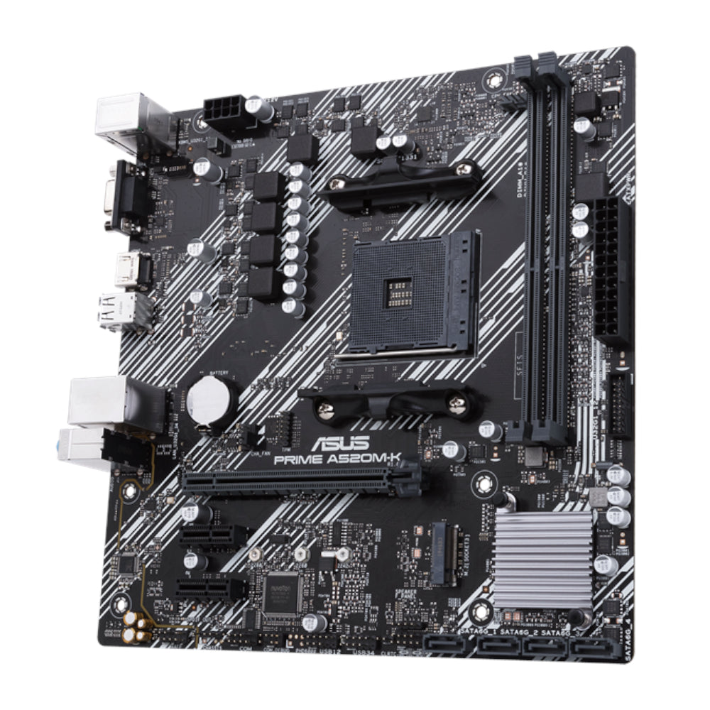 ASUS PRIME A520M-K AM4 M-ATX Motherboard | dynacor.co.za