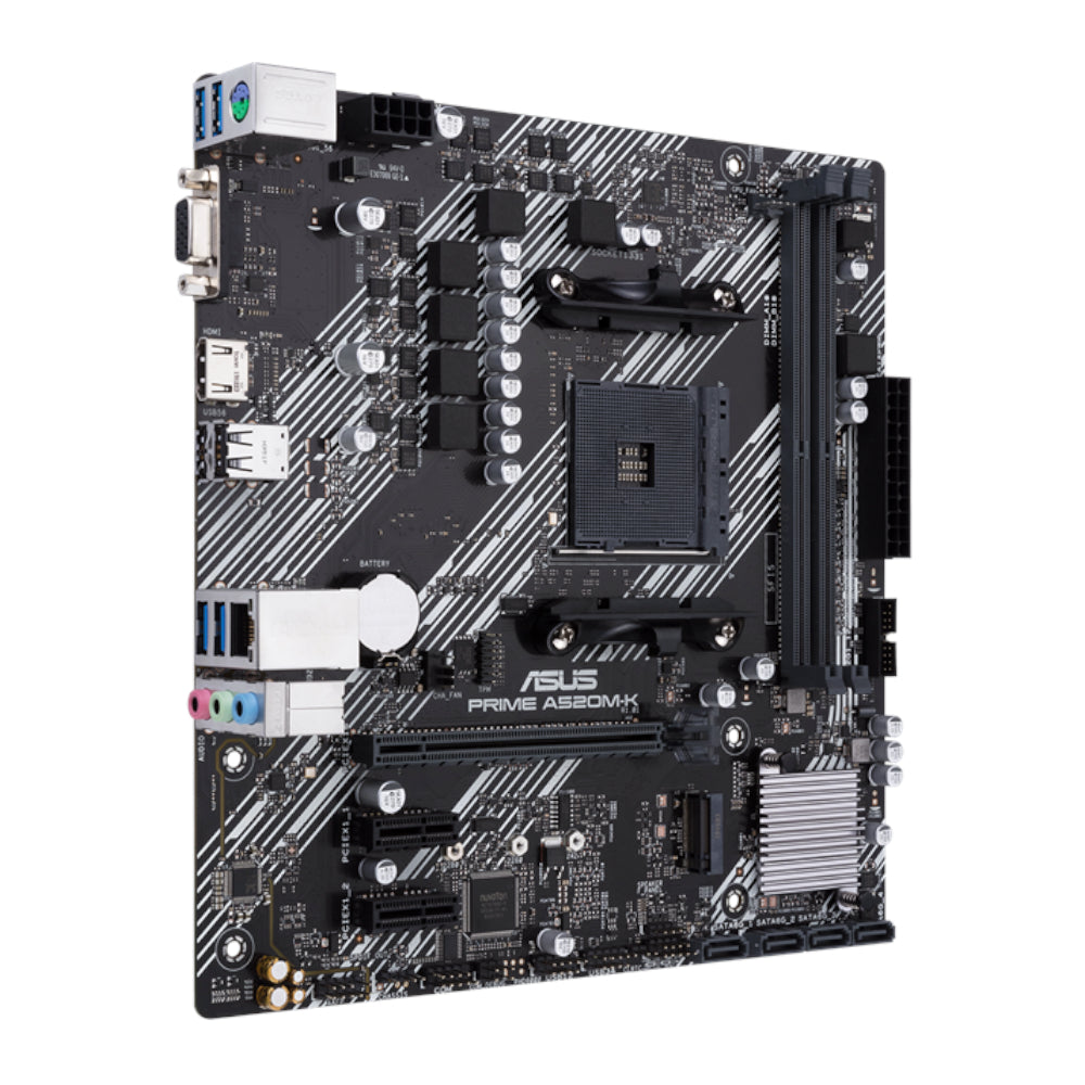 ASUS PRIME A520M-K AM4 M-ATX Motherboard | dynacor.co.za