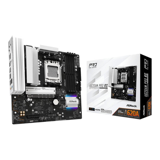 ASRock A620AM Pro RS AM5 M-ATX Motherboard | dynacor.co.za