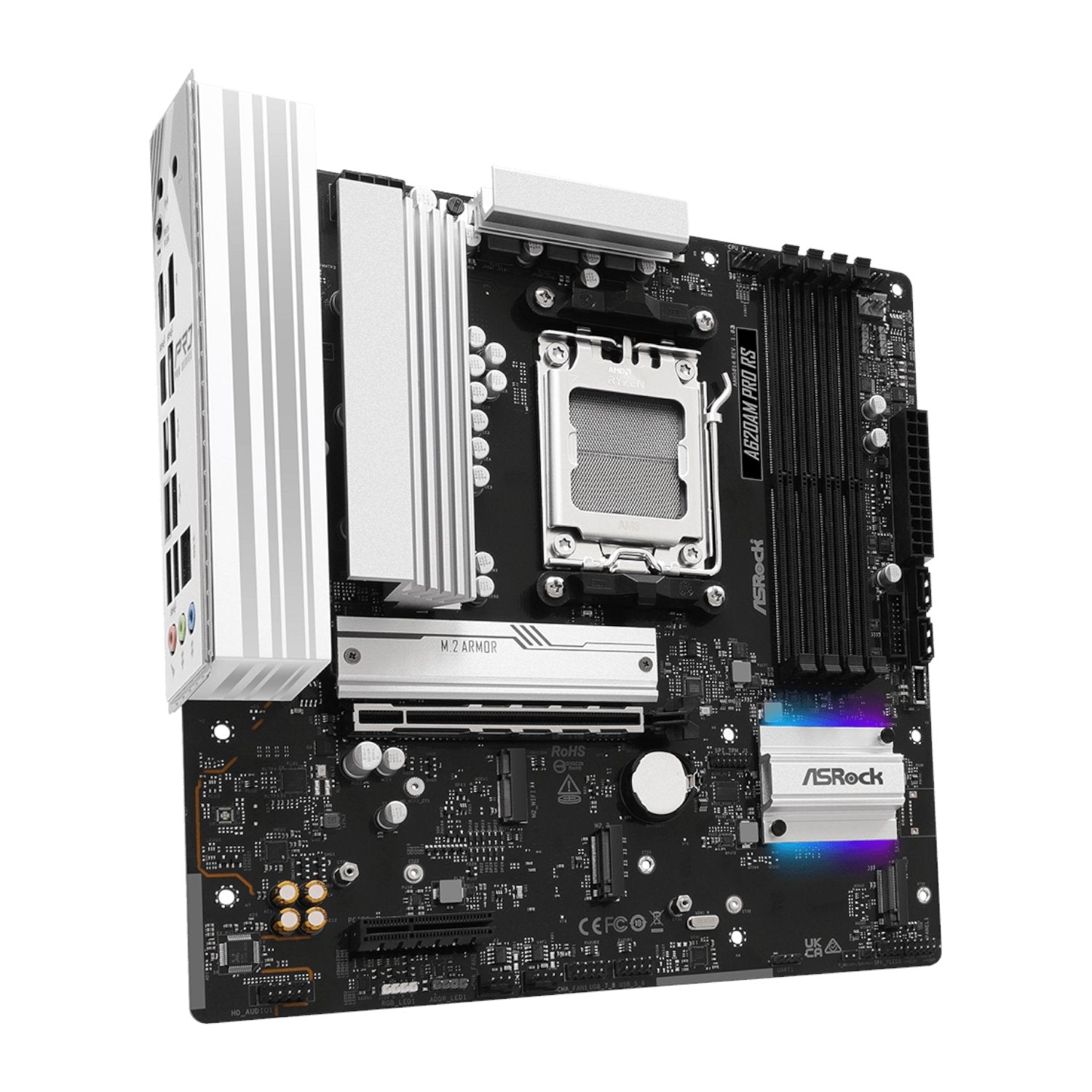 ASRock A620AM Pro RS AM5 M-ATX Motherboard | dynacor.co.za
