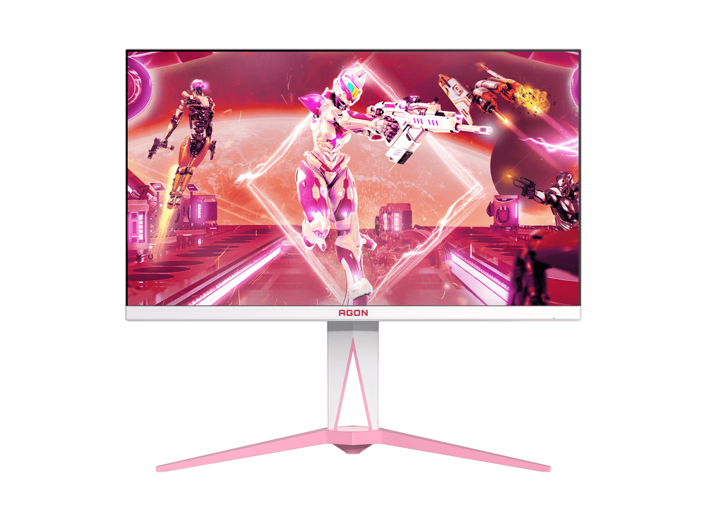 AOC AGON AG275QXR PINK Monitor 27'' 165hz; 2560 x 1440; 1ms Response; ARGB lighting; . | dynacor.co.za