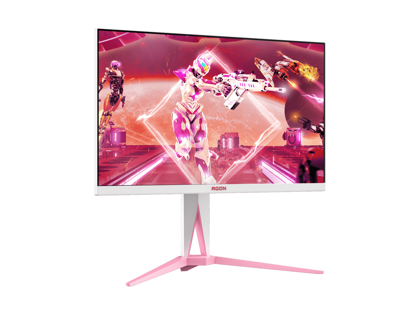 AOC AGON AG275QXR PINK Monitor 27'' 165hz; 2560 x 1440; 1ms Response; ARGB lighting; . | dynacor.co.za