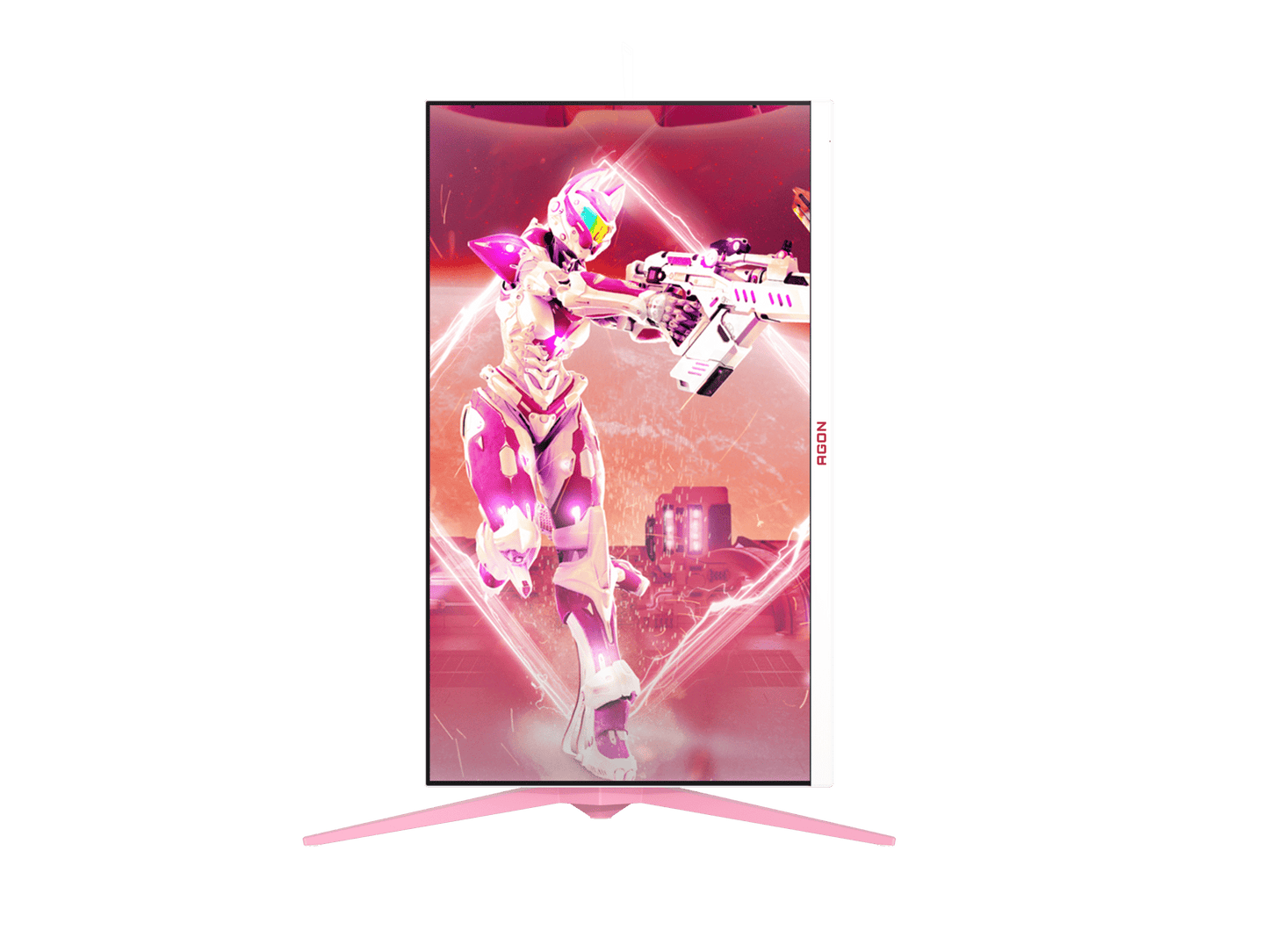 AOC AGON AG275QXR PINK Monitor 27'' 165hz; 2560 x 1440; 1ms Response; ARGB lighting; . | dynacor.co.za