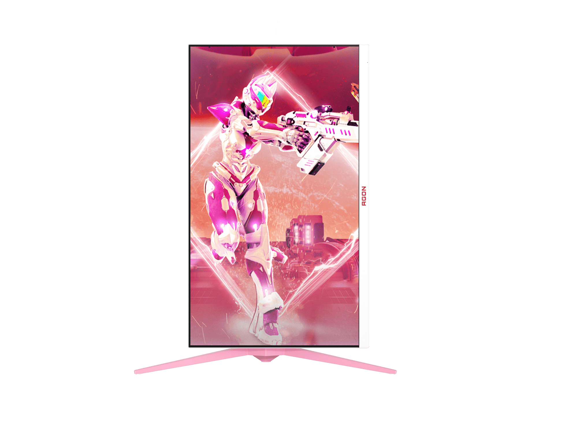 AOC AGON AG275QXR PINK Monitor 27'' 165hz; 2560 x 1440; 1ms Response; ARGB lighting; . | dynacor.co.za