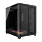 CORSAIR AIR 5400 RS-R ARGB Triple Chamber Mid-Tower PC Case ; 3x Fans Included; 2x 2.5'' ; 1x 3.5'' Black | dynacor.co.za