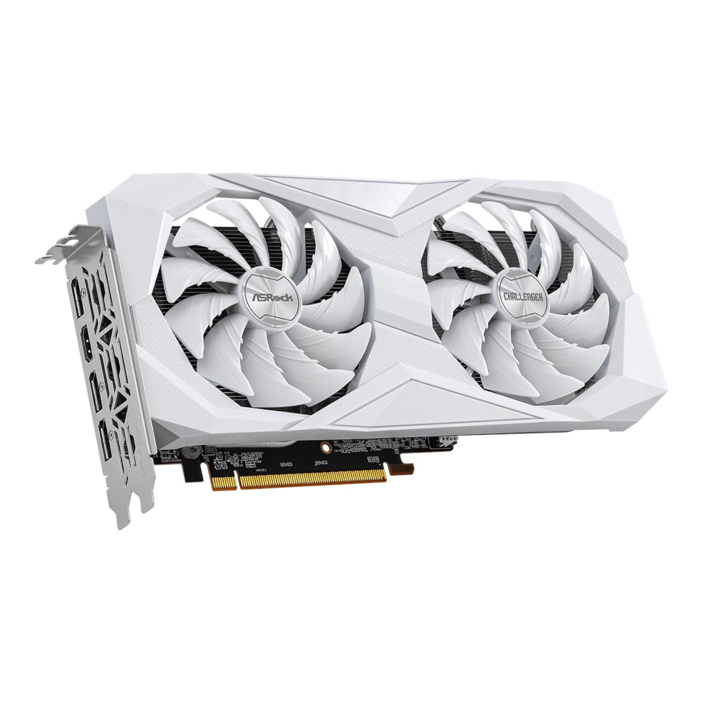 ASRock Radeon RX6600 Challenger D 8G GDDR6 128-BIT Graphics Card - White | dynacor.co.za