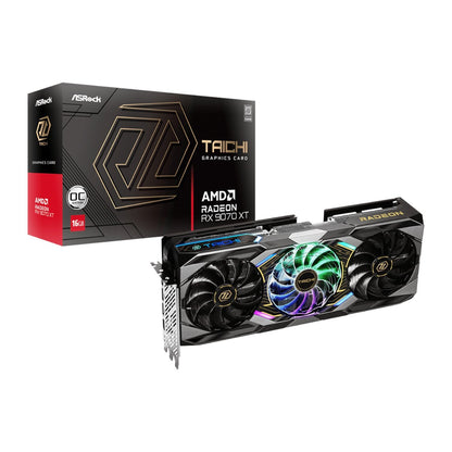 ASRock Radeon RX9070 XT Taichi 16G OC Graphics Card | dynacor.co.za