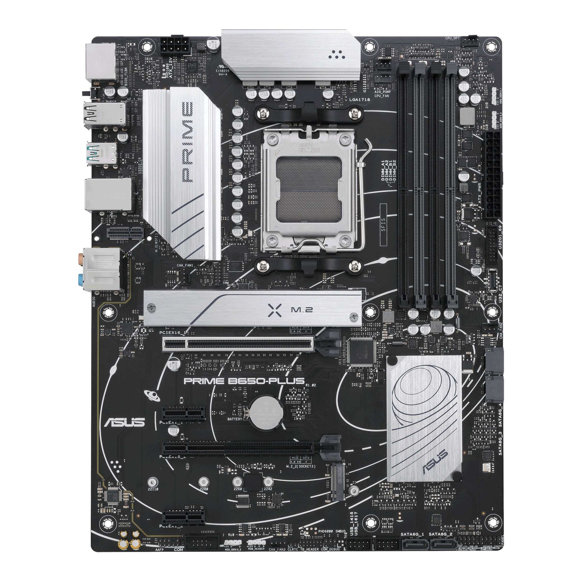 ASUS PRIME B650-PLUS AM5 for AMD Ryzen 7000 Series/ 4xDIMM; Max.128GB;DDR5/1xDP/1xHDMI/1xPCIe 4x16/1xPCIe4x16/2xPCIe4x1/2xM.2/ 4xSATA/ RAID/ | dynacor.co.za