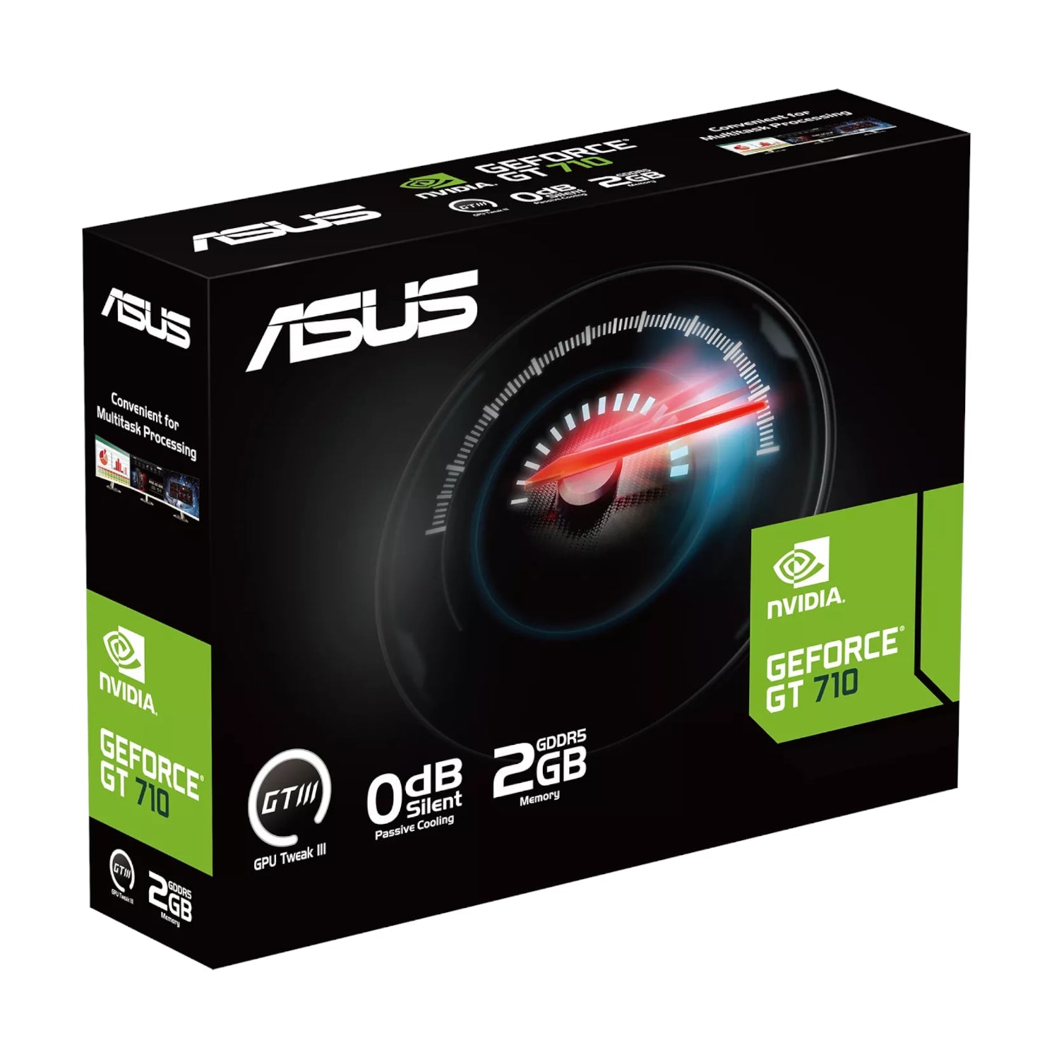 Asus GeForce GT 710 2GB GDDR5 EVO Graphics Card | dynacor.co.za