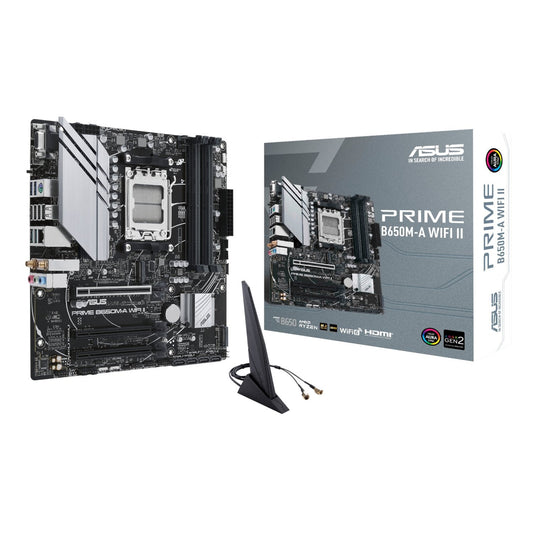 Asus PRIME B650M-A WIFI II M-ATX Gaming Motherboard | dynacor.co.za