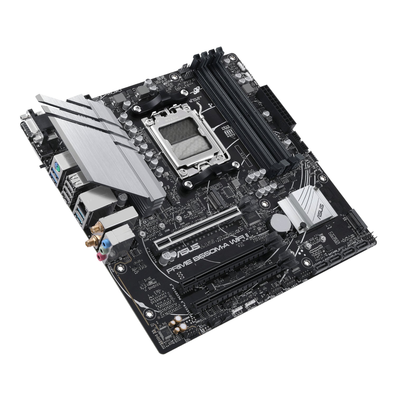 Asus PRIME B650M-A WIFI II M-ATX Gaming Motherboard | dynacor.co.za