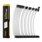 Antec 300mm Sleeved Braided Power Extension Cable Kit – White | dynacor.co.za