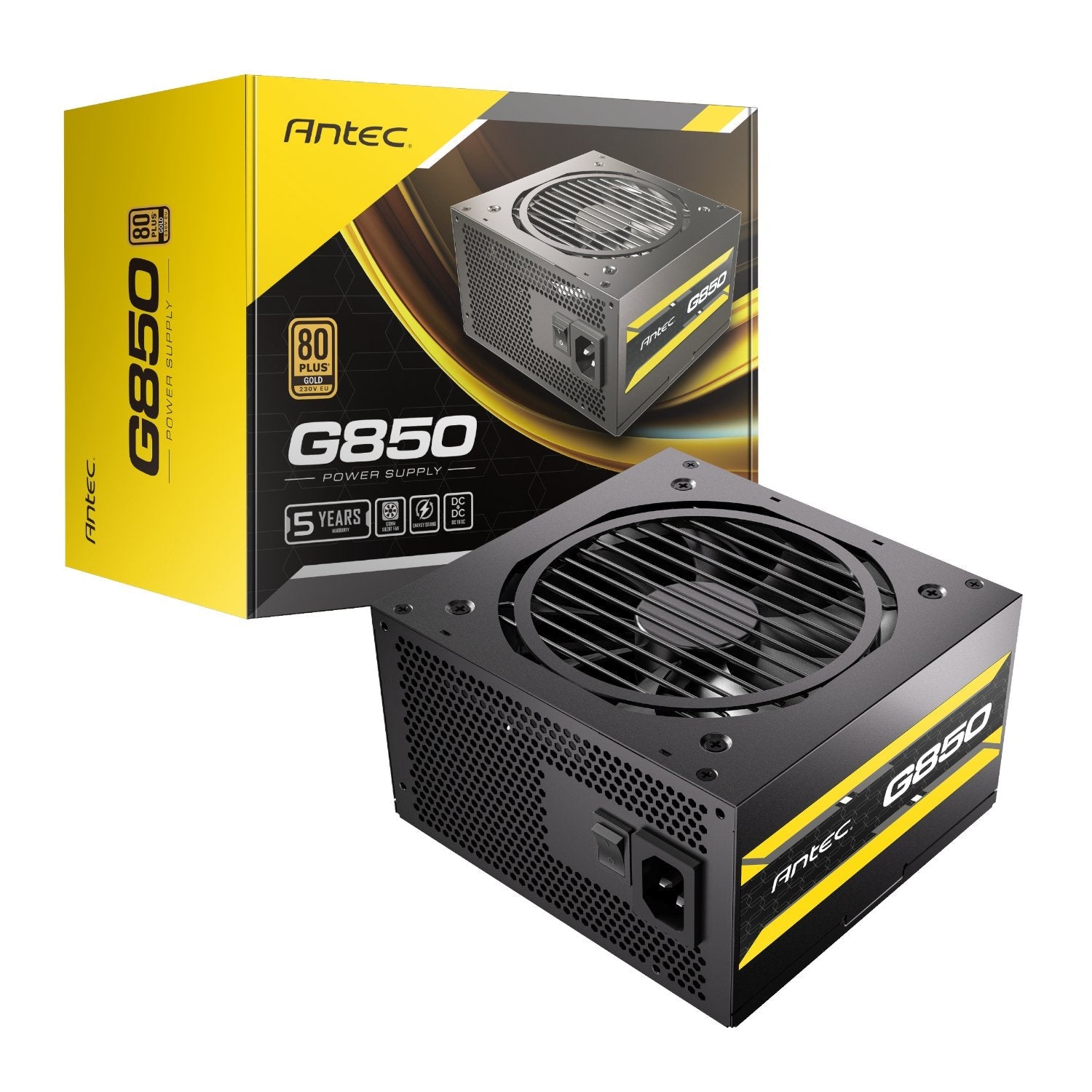 Antec ATOM G850 850W 80 PLUS Gold Semi-Modular Power Supply | dynacor.co.za