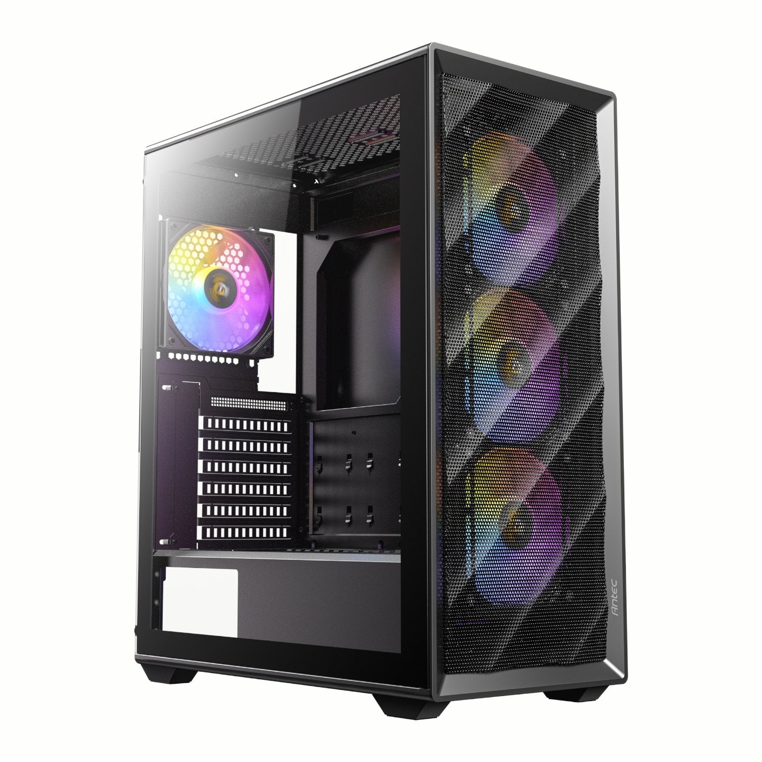 Antec AX85 ATX ARGB Mid-Tower Gaming Chassis - Black | dynacor.co.za