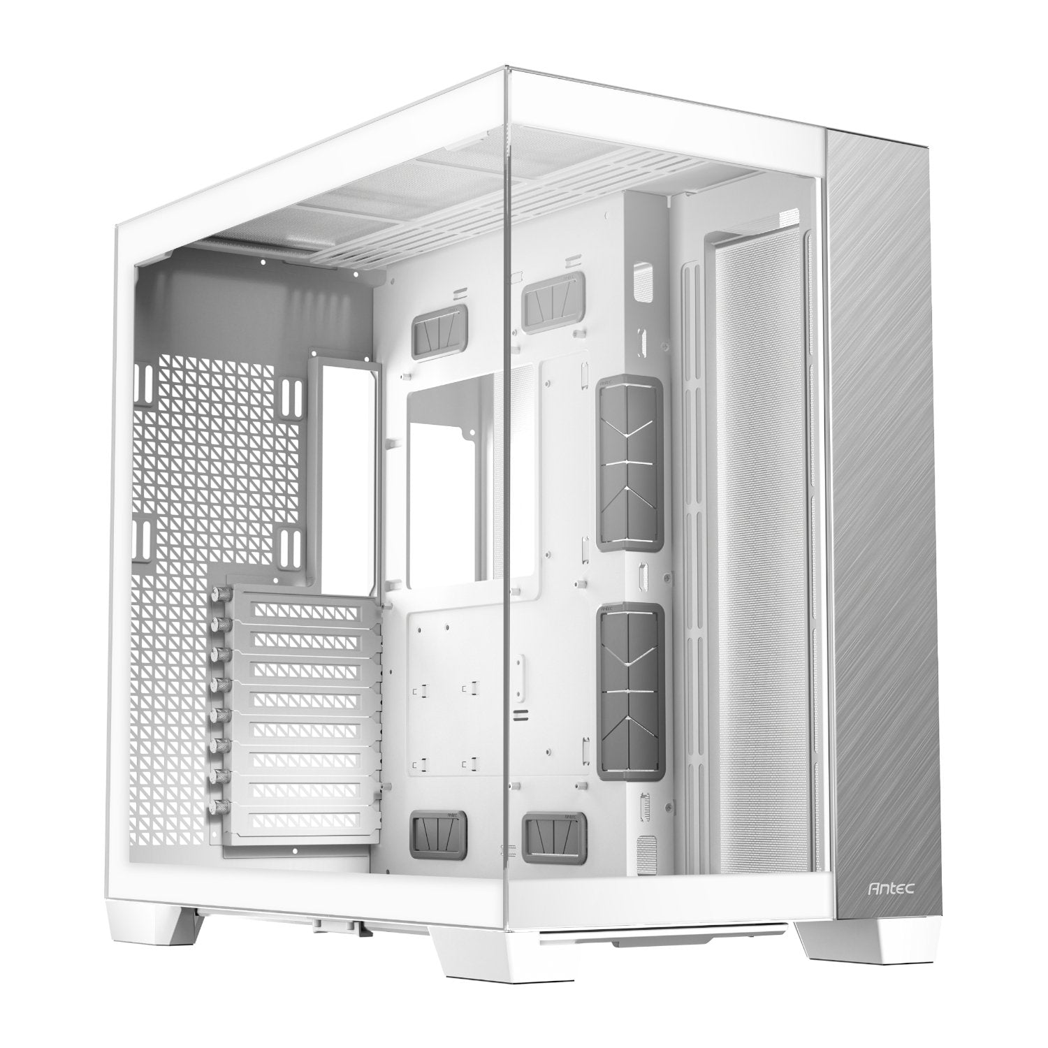 Antec C8 Aluminium White E-ATX Dual Chamber Gaming Chassis - White | dynacor.co.za