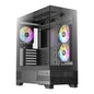 Antec CX700 ARGB ATX | Micro-ATX | ITX ARGB Mid-Tower Gaming Chassis - Black | dynacor.co.za