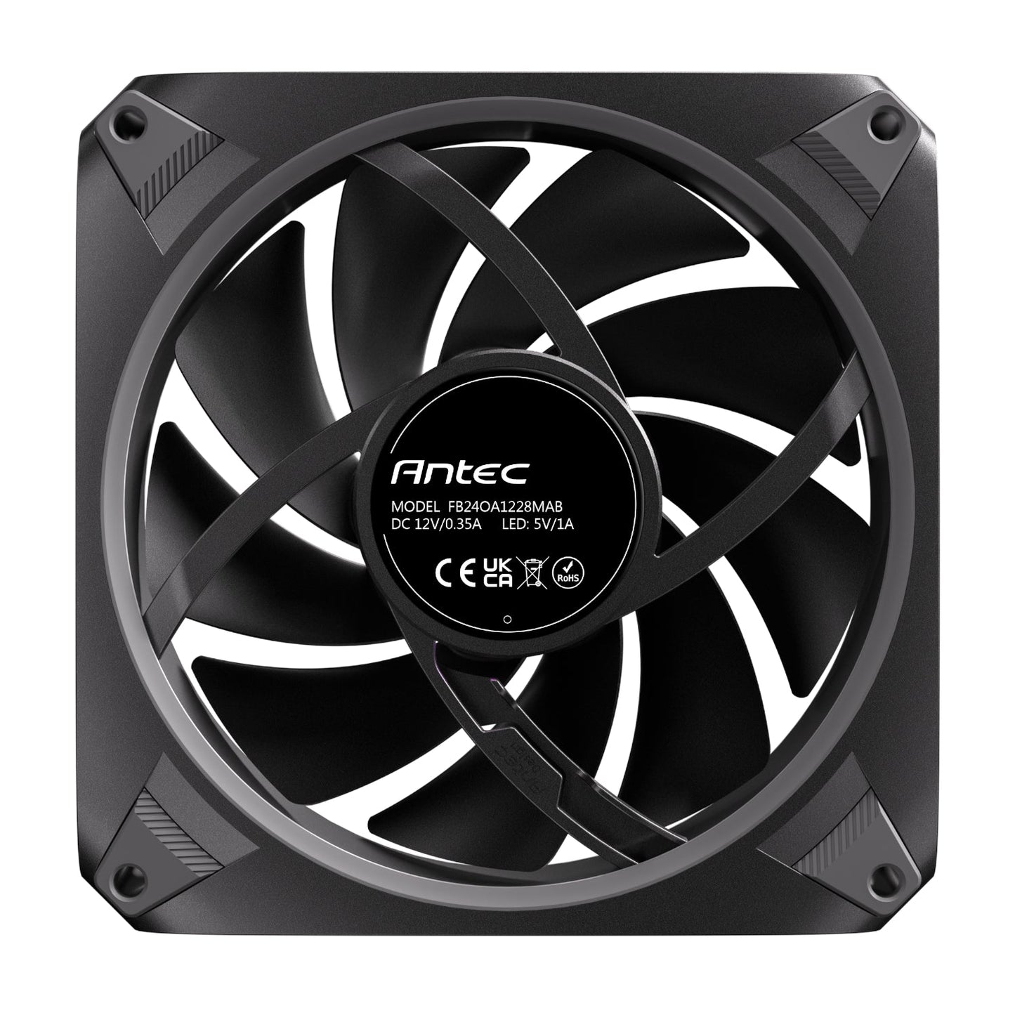 Antec ORBIT PWM 120mm ARGB Fan 3 Pack - Black | dynacor.co.za