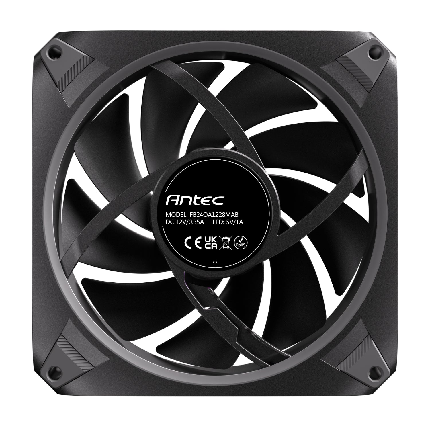 Antec ORBIT PWM 120mm ARGB Fan 3 Pack - Black | dynacor.co.za