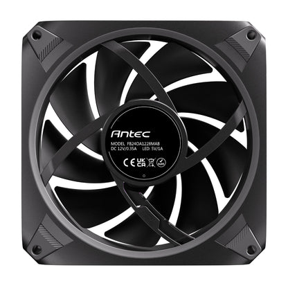 Antec ORBIT PWM 120mm ARGB Fan 3 Pack - Black | dynacor.co.za
