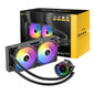 Antec VORTEX LUM 240 ARGB AIO CPU Liquid Cooler – Black | dynacor.co.za
