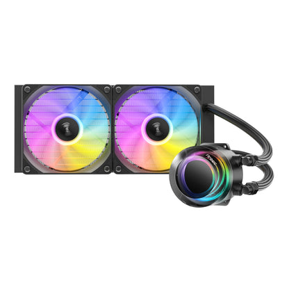 ANTEC VORTEX LUM 240 ARGB AIO CPU Liquid Cooler – Black | dynacor.co.za