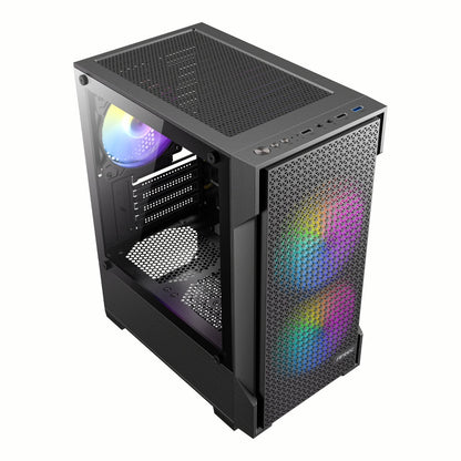 ANTEC VX100M ARGB Micro-ATX Mini Tower Gaming Chassis | dynacor.co.za