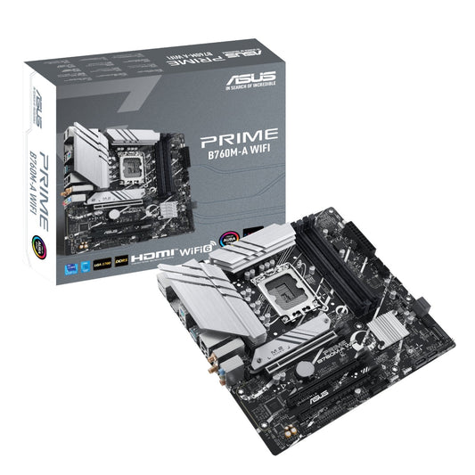 Asus PRIME B760M-A WIFI Intel LGA1700 M-ATX Motherboard | dynacor.co.za