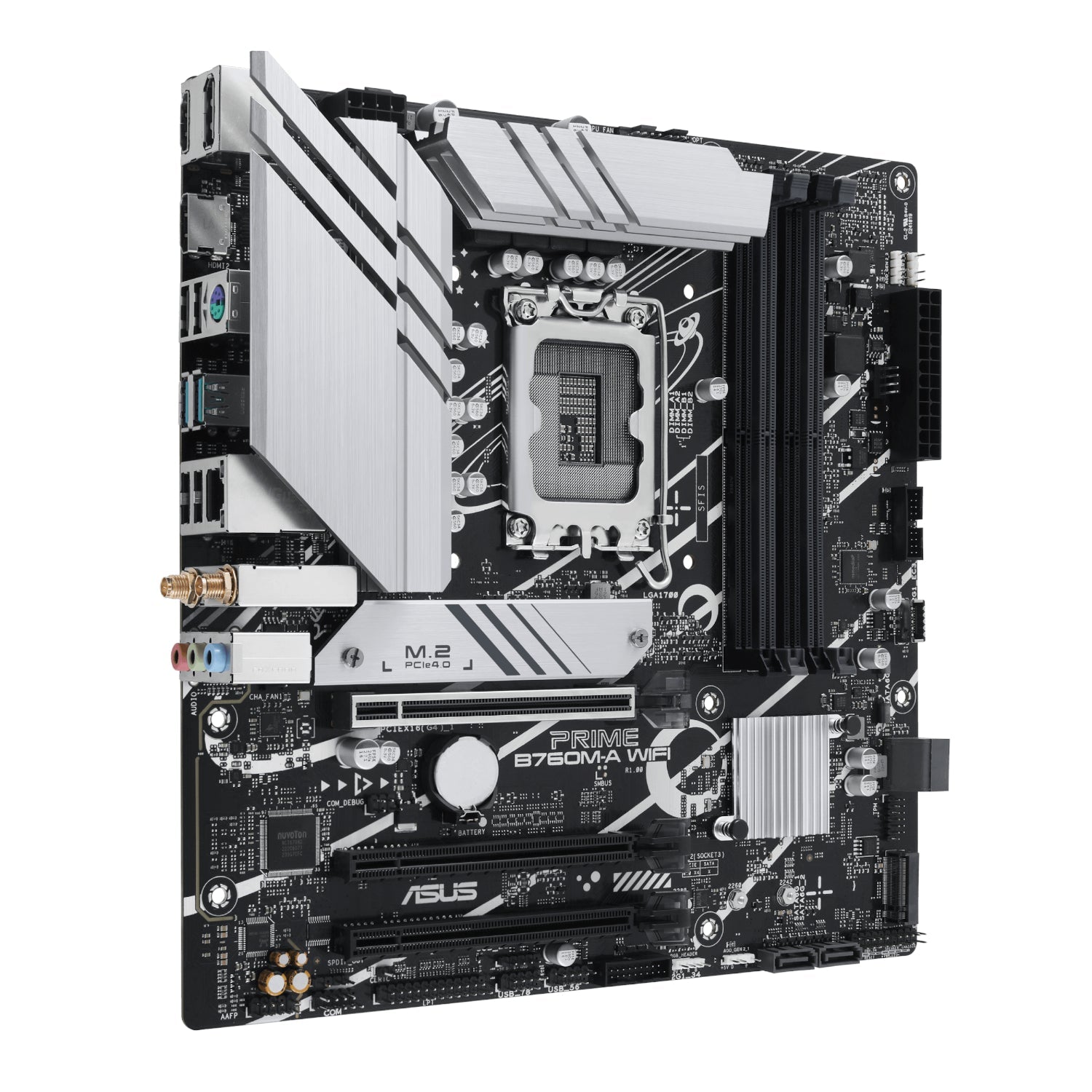 Asus PRIME B760M-A WIFI Intel LGA1700 M-ATX Motherboard | dynacor.co.za