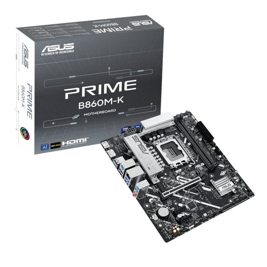 Asus PRIME B860M-K Intel LGA1851 M-ATX Motherboard | dynacor.co.za