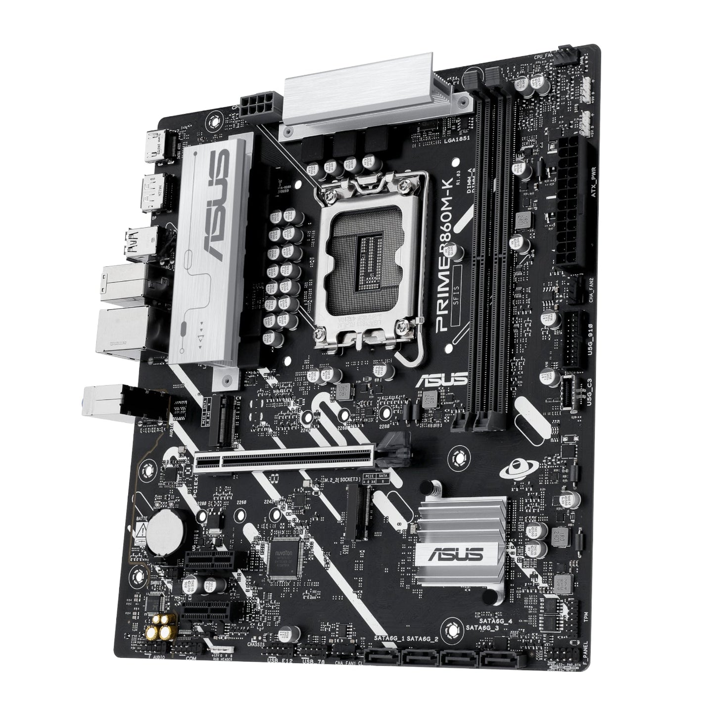 Asus PRIME B860M-K Intel LGA1851 M-ATX Motherboard | dynacor.co.za