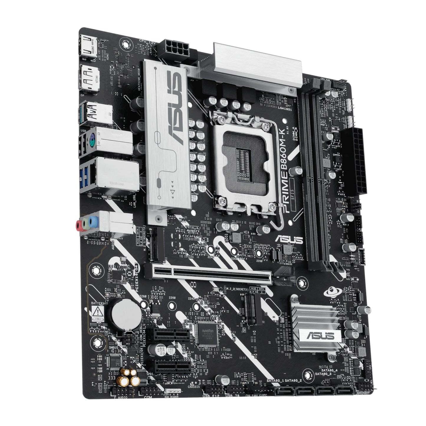 Asus PRIME B860M-K Intel LGA1851 M-ATX Motherboard | dynacor.co.za