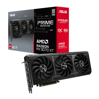 Asus Prime Radeon RX 9070 XT OC Edition 16GB GDDR6 Graphics Card | dynacor.co.za