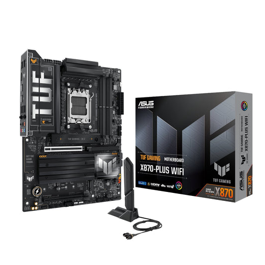 Asus TUF Gaming X870-PLUS WIFI AMD AM5 ATX Gaming Motherboard | dynacor.co.za