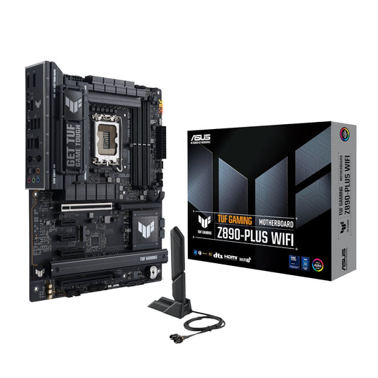 Asus TUF Gaming Z890-PLUS WIFI Intel LGA1851 ATX Gaming Motherboard | dynacor.co.za