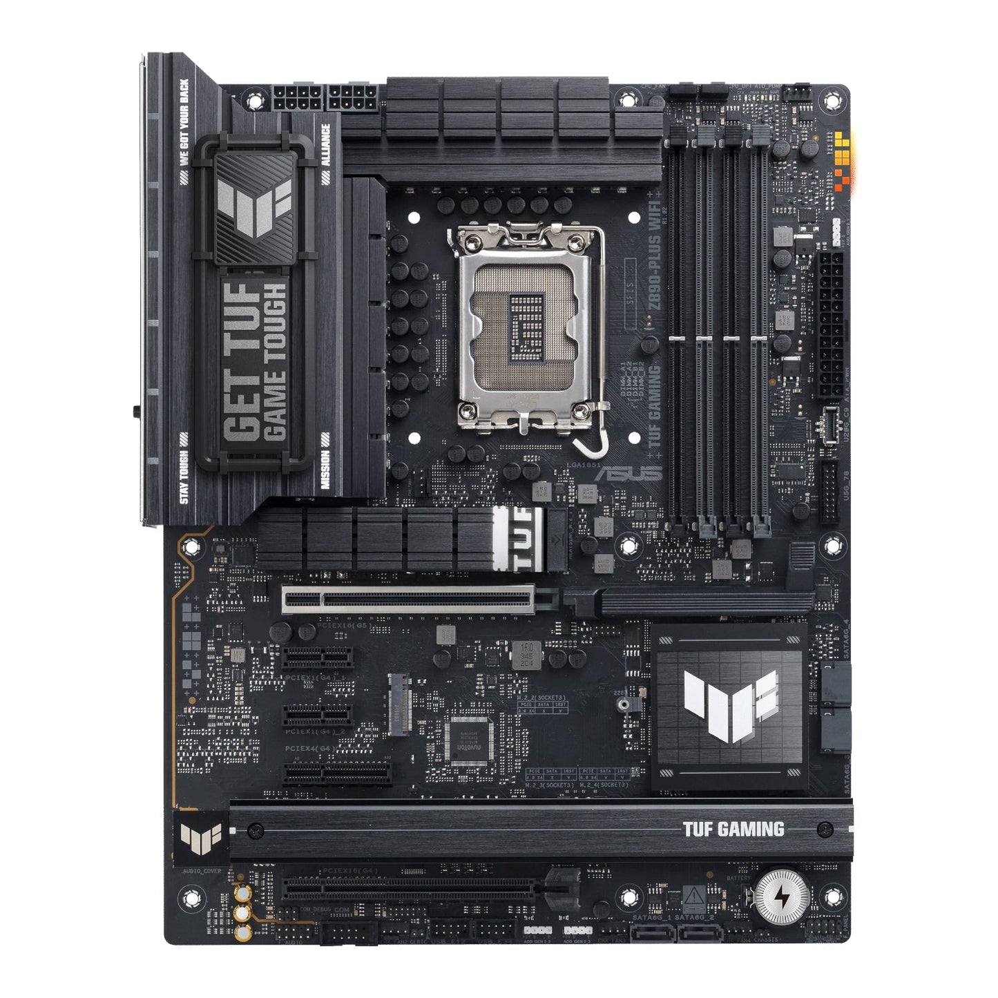 Asus TUF Gaming Z890-PLUS WIFI Intel LGA1851 ATX Gaming Motherboard | dynacor.co.za