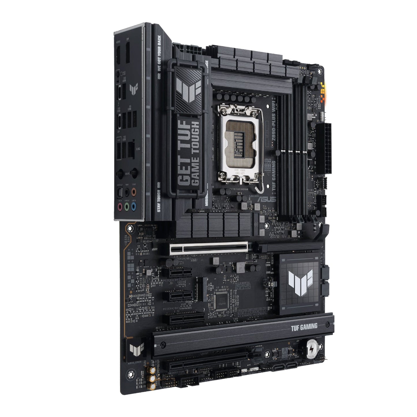 Asus TUF Gaming Z890-PLUS WIFI Intel LGA1851 ATX Gaming Motherboard | dynacor.co.za