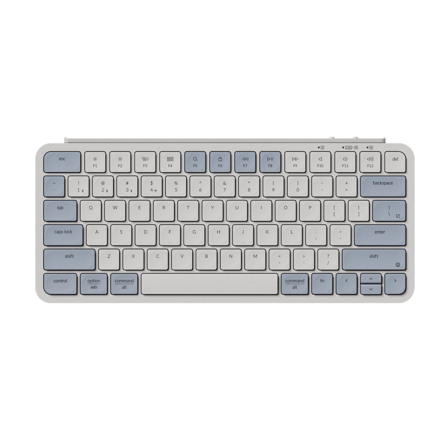Keychron B11 Pro Ultra-Slim 75% Wireless Keyboard - Retro blue | dynacor.co.za