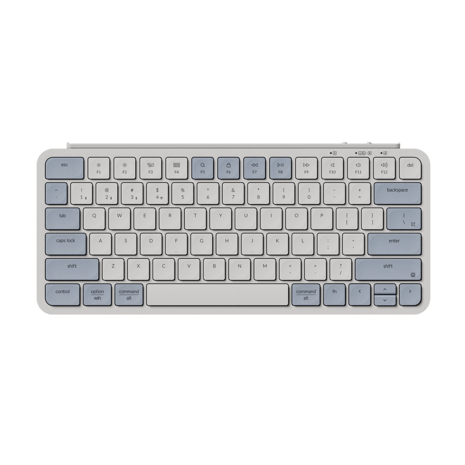 Keychron B11 Pro Ultra-Slim 75% Wireless Keyboard - Retro blue | dynacor.co.za