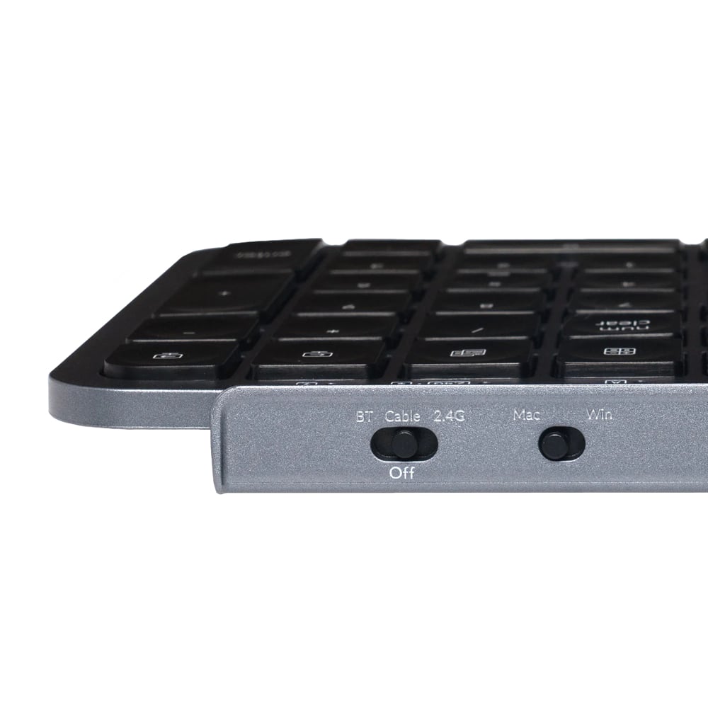 Keychron B1 Pro Ultra-Slim 75% Wireless Keyboard - Space Grey | dynacor.co.za