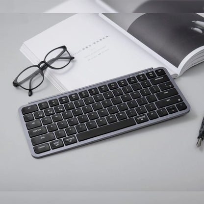 Keychron B1 Pro Ultra-Slim 75% Wireless Keyboard - Space Grey | dynacor.co.za