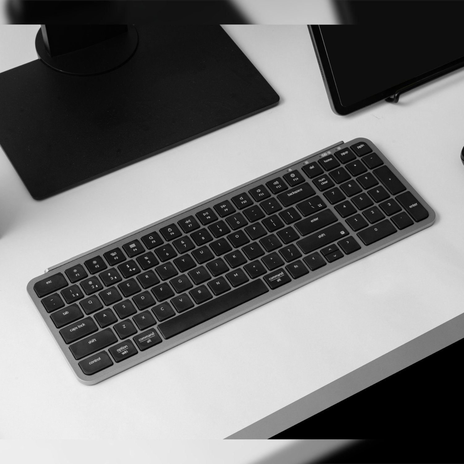 Keychron B2 Pro Ultra-Slim 96% Wireless Keyboard - Space Gray | dynacor.co.za