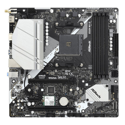 ASRock B550M Wi-Fi SE AMD AM4 m-ATX Motherboard | dynacor.co.za
